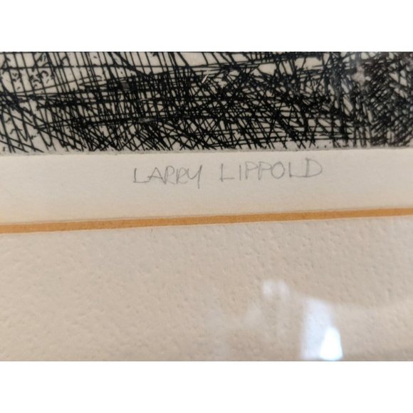 San Francisco Larry Lippold Etching of Polk St House U of I & SF Art Institute - Picture 6 of 9